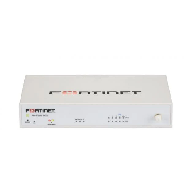 Fortinet FortiWiFi 50G firewall (hardware) Desktop 5 Gbit/s [FWF-50G-E-BDL-950-60]