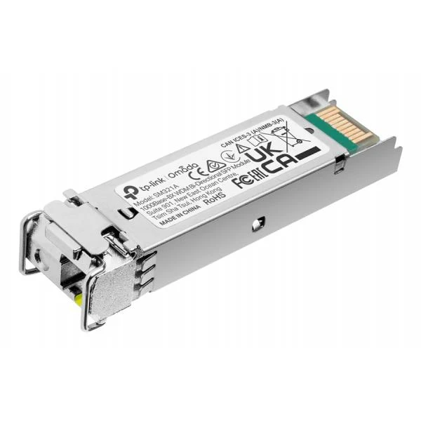 TP-Link - SM321A - 1000Base-BX WDM Bi-Directional SFP Module, LC connector, TX:1550nm/RX:1310nm, single-mode, 10km [SM321A]