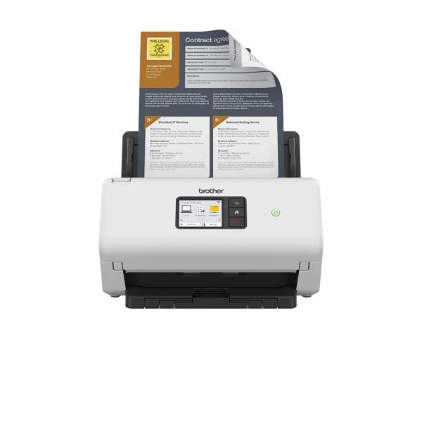 Brother ADS-4550W Scanner ADF 600 x 600 DPI Nero, Bianco [ADS4550WUN1]