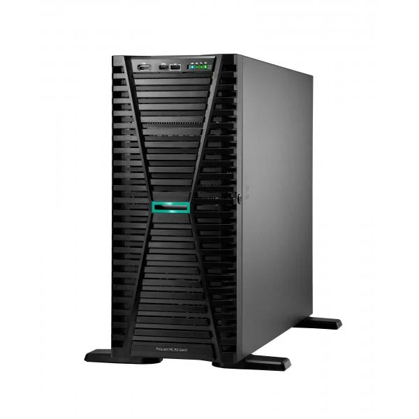 HPE SERVER TOWER ML110 GEN11 4510 2.4GHZ 12C 1P 32GB-R 4LFF 2X4TB HDD 2X1000W PS EU [P77234-425]