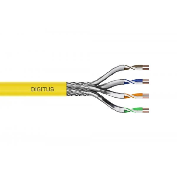 Digitus CAT 7A S/FTP Installation Cable - 100 m - Simplex - Dca-s1a d1 a1 - GHMT PVP Certified [DK-1743-A-VH-1]