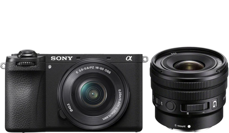 Sony Alpha ILCE-6700 + 16-50mm + PZ 10-20mm f/4.0 G