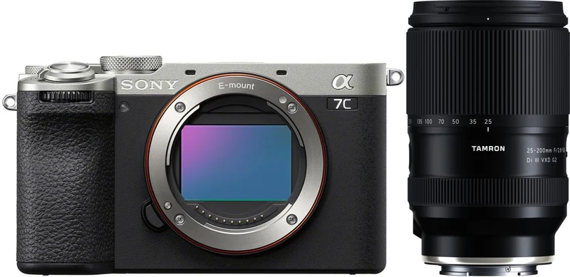 Sony Alpha ILCE-7C II silver + Tamron 25-200mm f/2.8-5.6 Di III VXD G2