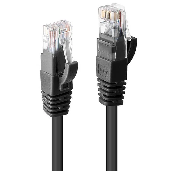 Lindy 48083 cavo di rete Nero 15 m Cat6 U/UTP (UTP)