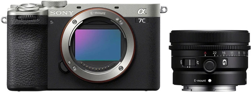 Sony Alpha ILCE-7C II silver + SEL 24mm f/2.8 G
