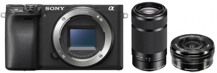 Sony Alpha ILCE-6400 + 16-50mm OSS + SEL 55-210mm f/4.5-6.3 OSS