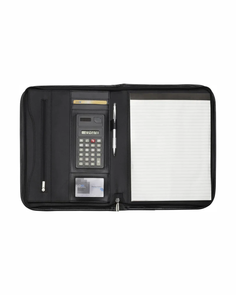 Portablocco personalizzato +/- A4 in microfibra 01514