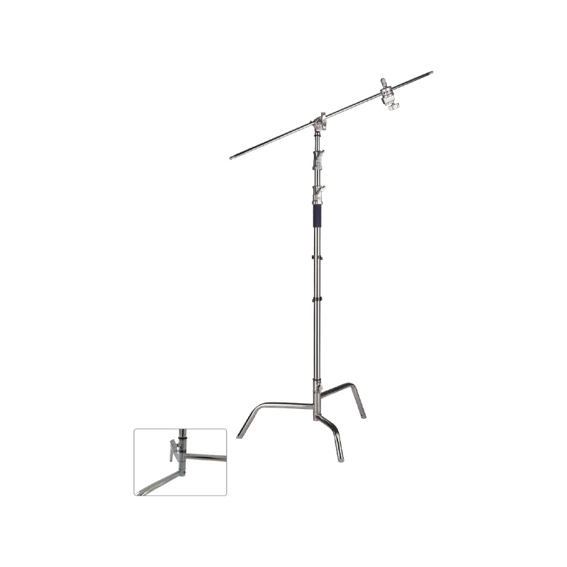 Meking C stand 3 sezioni argento senza molle