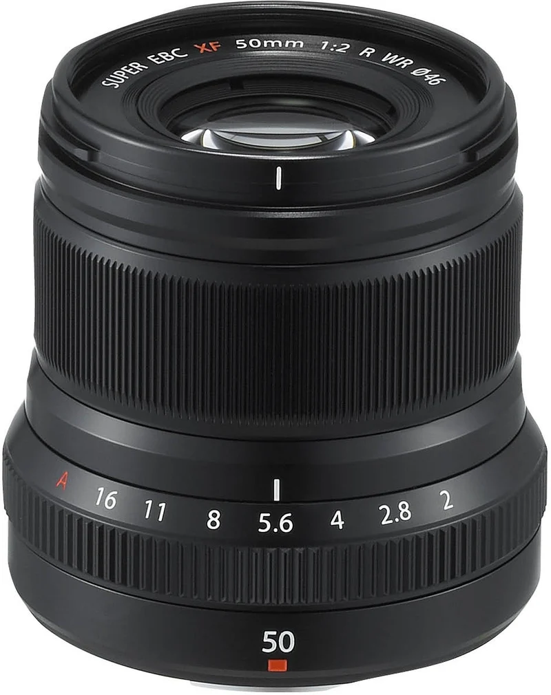 Fujifilm XF 50mm f2.0 R WR black