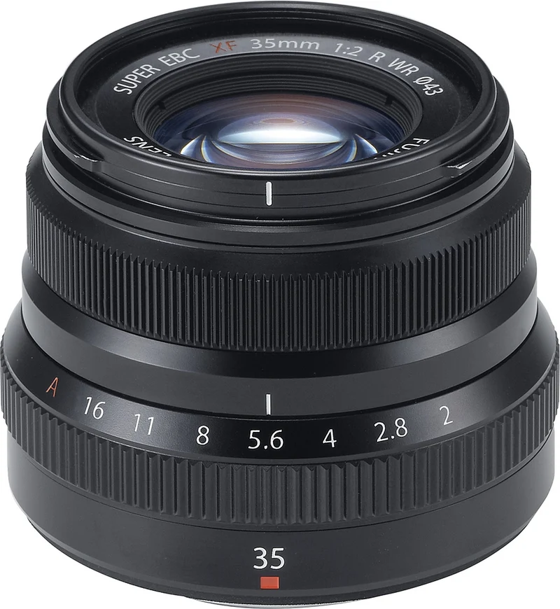 Fujifilm XF 35mm f/2 R WR black