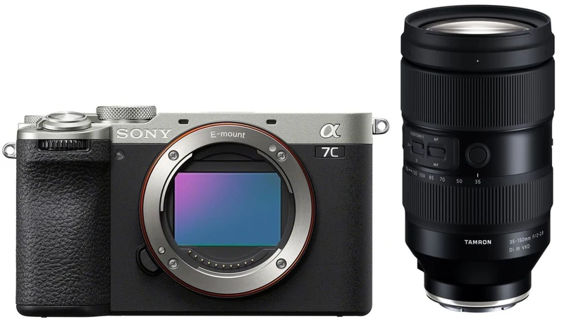 Sony Alpha ILCE-7C II body silver + Tamron 35-150 f/2.0-2.8