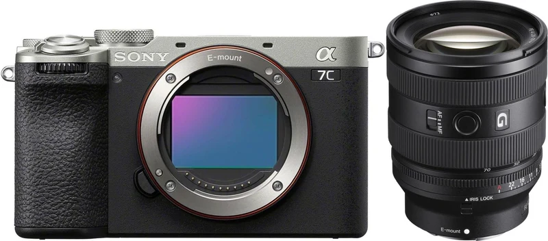 Sony Alpha ILCE-7C II body silver + Sony SEL FE 20-70mm f/4.0 G