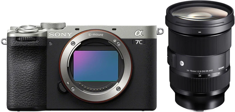 Sony Alpha ILCE-7C II body silver + Sigma 28-70mm f/2.8