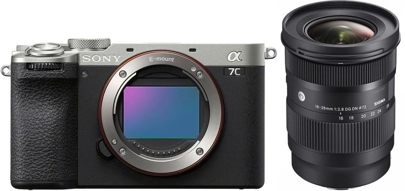 Sony Alpha ILCE-7C II body silver + Sigma 16-28mm f/2.8