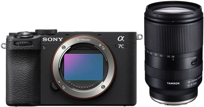 Sony Alpha ILCE-7C II body black +Tamron 28-200mm f/2.8-5.6