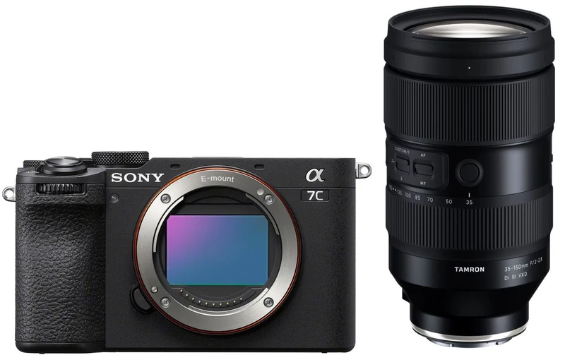 Sony Alpha ILCE-7C II body black + Tamron 35-150mm f/2.0-2.8