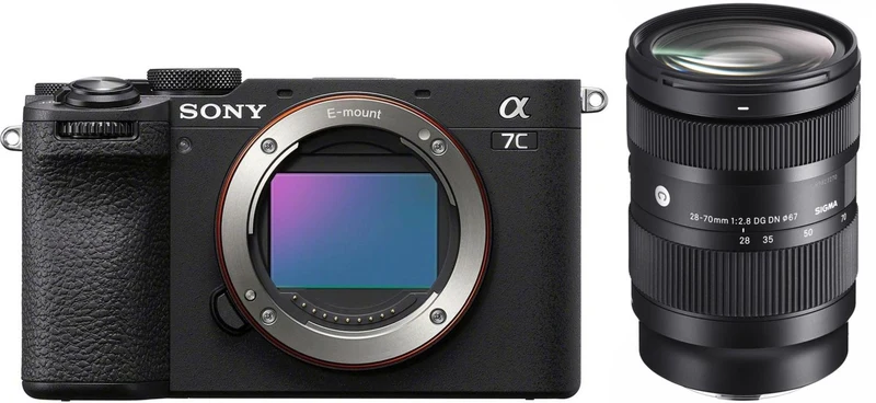 Sony Alpha ILCE-7C II body black + Sigma 28-70mm f/2.8