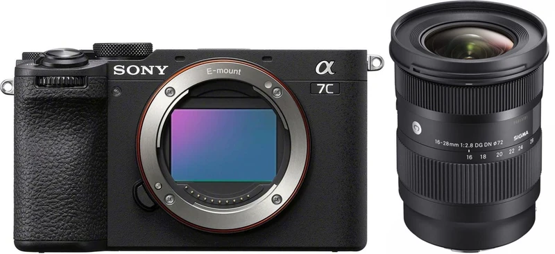 Sony Alpha ILCE-7C II body black + Sigma 16-28mm f/2.8