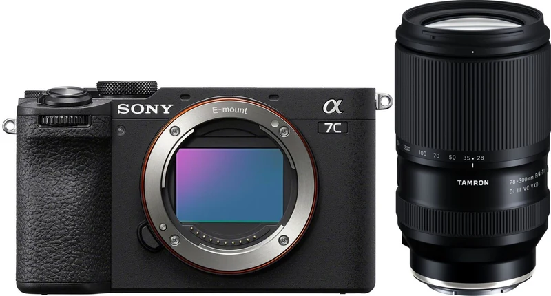 Sony Alpha ILCE-7C II black + Tamron 28-300mm f/4.0-7.1 VC VXD Sony E