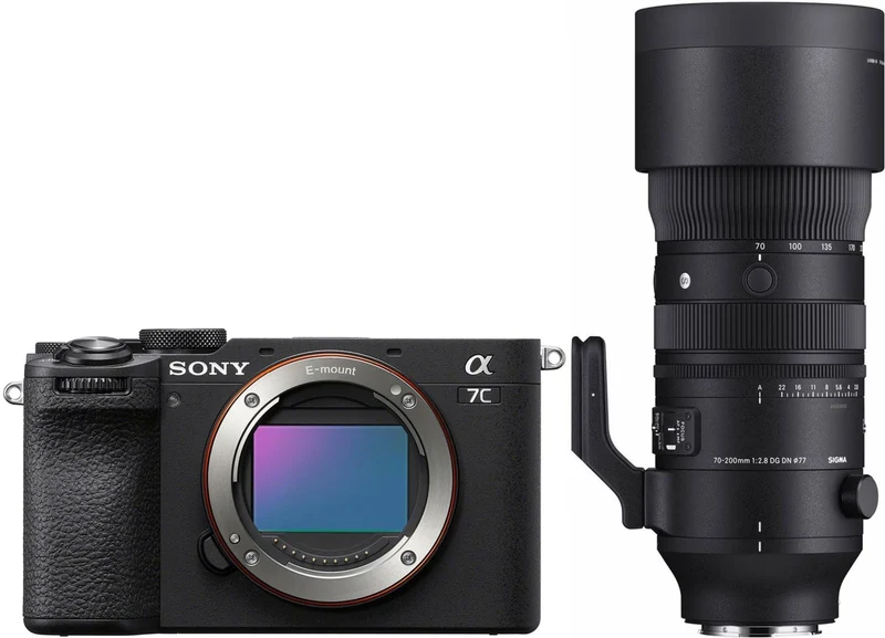 Sony Alpha ILCE-7C II black + Sigma 70-200mm f/2.8 DG DN OS (S)