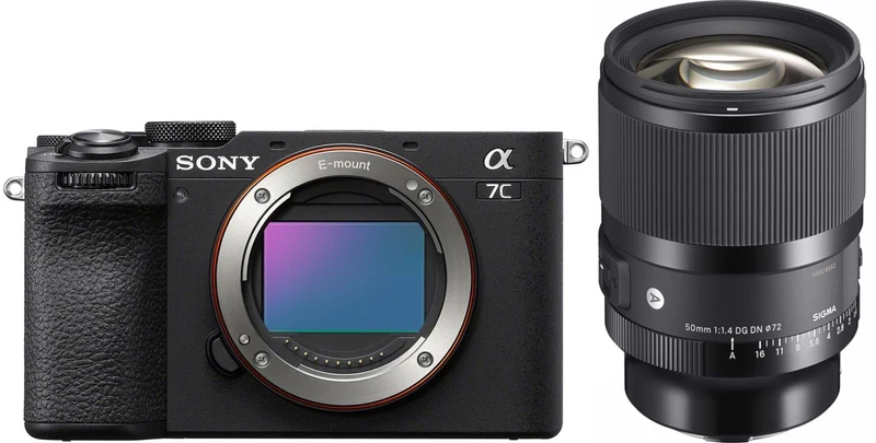 Sony Alpha ILCE-7C II black + Sigma 50mm f/1.4 DG DN (A)