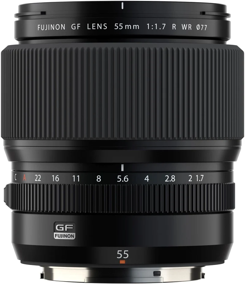 Fujifilm Fujinon GF 55mm f1.7 R WR