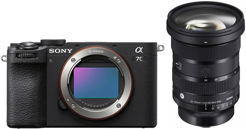 Sony Alpha ILCE-7C II black + Sigma 24-70mm f/2.8 DG DN II (A) Sony-E