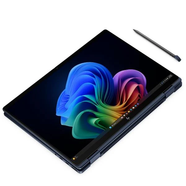 HP E4LG5AT laptop Copilot+ PC Intel Core Ultra 7 356H Ibrido (2 in 1) 35,6 cm (14") Touch screen WUXGA 32 GB LPDDR5x-SDRAM 1 TB SSD Wi-Fi 7 (802.11be) Windows 11 Pro Blu