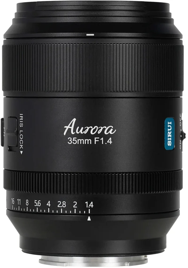 SIRUI Aurora 35mm F1.4 AF full frame lens E mount