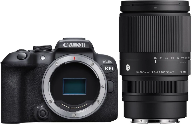 Canon EOS R10 + Sigma 16-300mm f/3.5-6.7 DC OS (C)