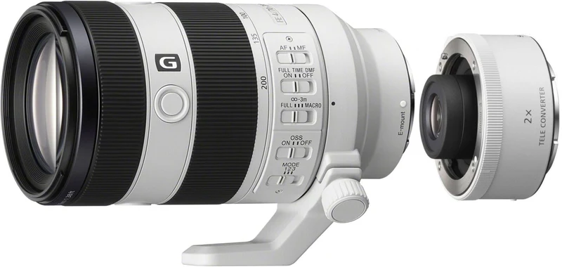 Sony SEL FE 70-200mm f/4.0 G OSS II + 2.0x tele-converter