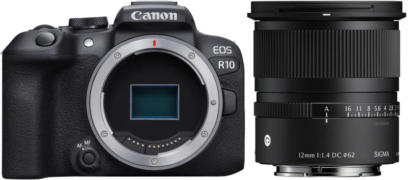 Canon EOS R10 + Sigma 12mm f/1.4 DC (C)