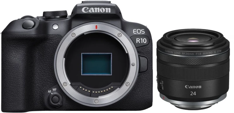 Canon EOS R10 + RF 24mm f/1.8 Macro IS STM