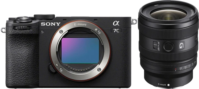 Sony Alpha ILCE-7C II black + FE 16-25mm f/2.8 G