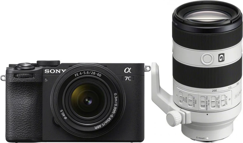 Sony Alpha ILCE-7C II black + 28-60mm + SEL 70-200mm f/4.0 II