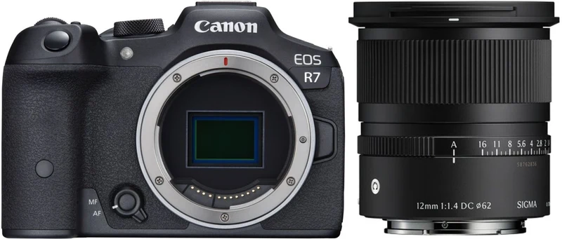 Canon EOS R7 + Sigma 12mm f/1.4 DC (C)