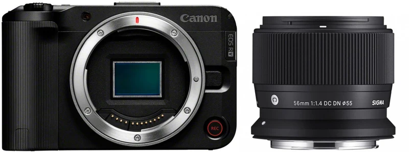 Canon EOS R50V + Sigma 56mm f/1.4 DC DN (C) RF-Mount