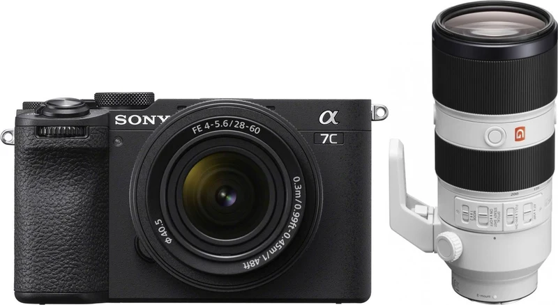 Sony Alpha ILCE-7C II black + 28-60mm + SEL 70-200mm f/2.8