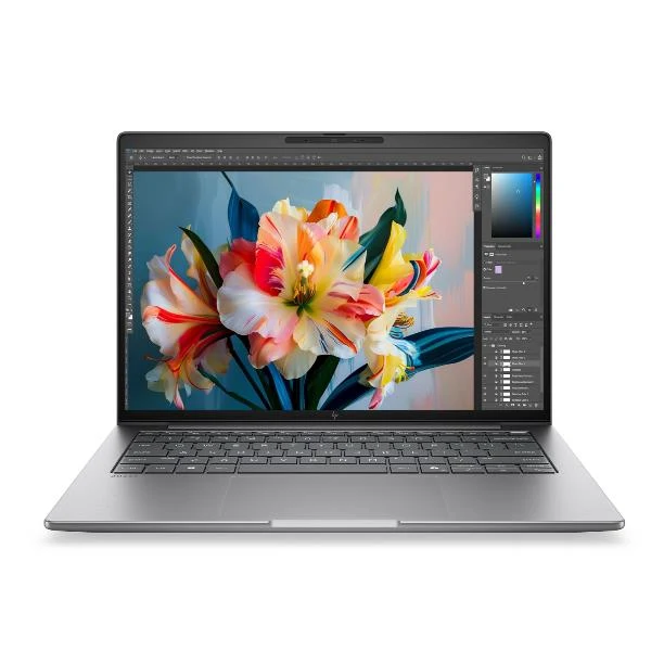 HP DS3W9AT laptop Copilot+ PC Intel Core Ultra 7 35,6 cm (14") WUXGA 48 GB DDR5-SDRAM 1 TB SSD Wi-Fi 7 (802.11be) Windows 11 Pro AI Workstation, AI PC Argento
