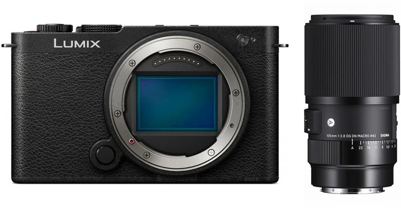 Panasonic DC-S9 black + Sigma 105mm f/2.8 DG DN Macro (A)