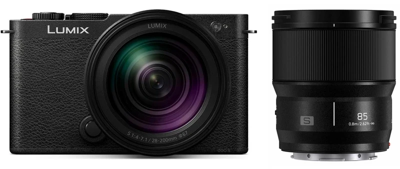 Panasonic DC-S9 + Lumix S 28-200mm f/4.0-7.1 Macro + Lumix S 85mm f/1.8