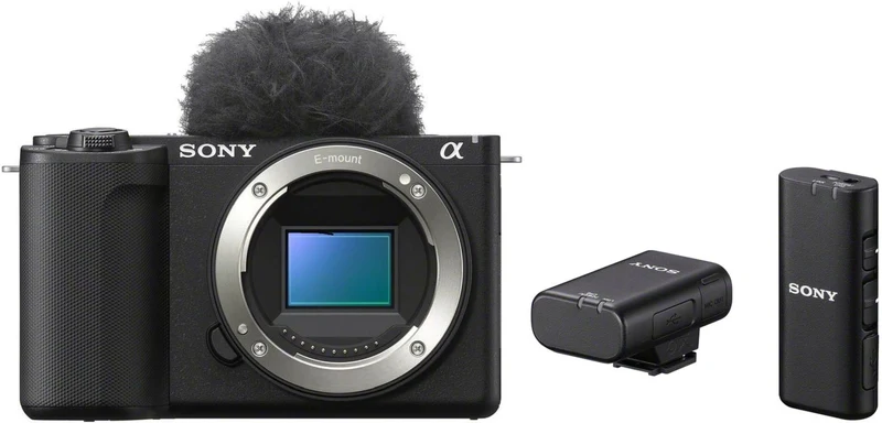 Sony Alpha ZV-E10 II + ECM-W2BT microphone