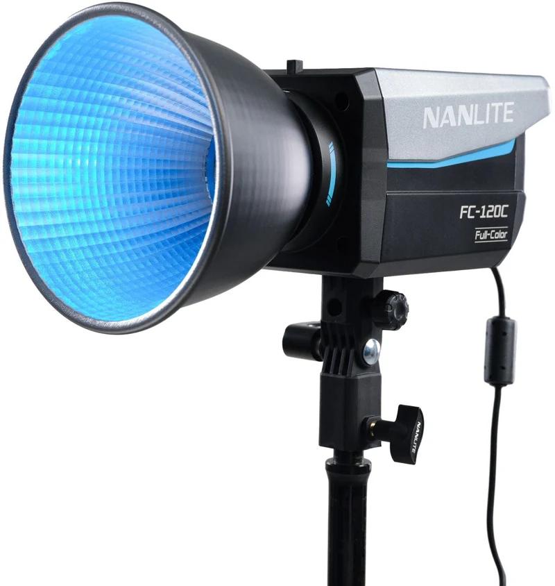 NANLITE FC-120C full-color reportage and studio spotlight