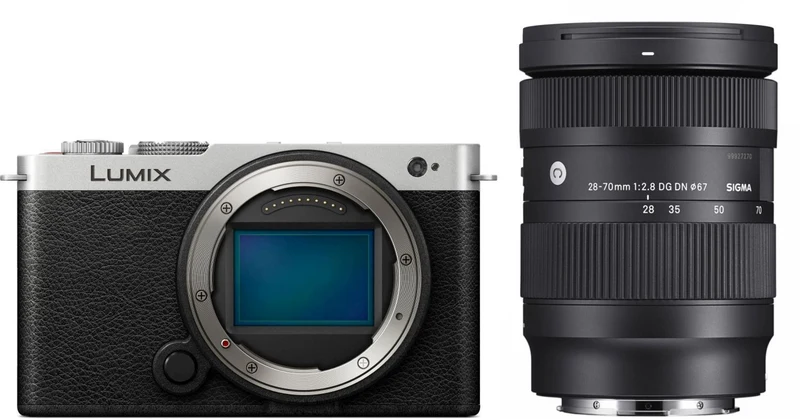 Panasonic Lumix DC-S9 silver/black + Sigma 28-70mm f/2.8