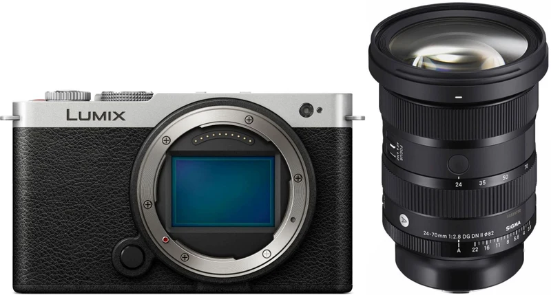 Panasonic Lumix DC-S9 silver/black + Sigma 24-70 II f/2.8