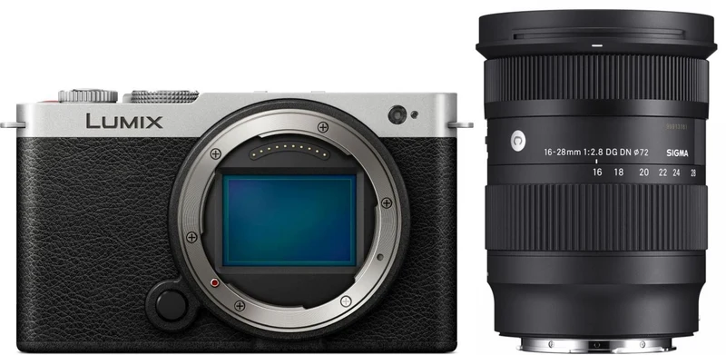 Panasonic Lumix DC-S9 silver/black + Sigma 16-28mm f/2.8