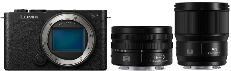 Panasonic Lumix DC-S9 black + S 18-40mm f/4.5-6.3 + Lumix S 50mm f/1.8