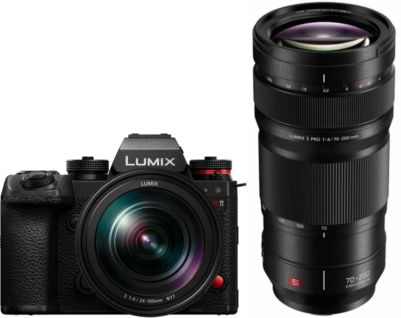 Panasonic Lumix DC-S1RII + S 24-105mm f/4.0 + S 70-200mm f/4.5-5.6 OIS