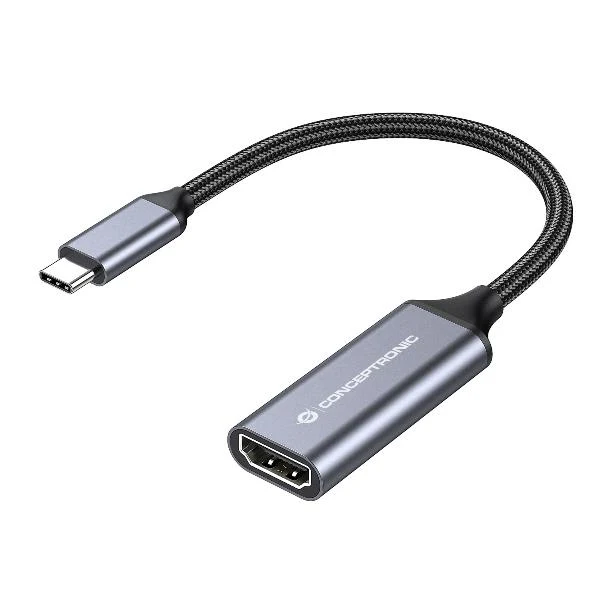 Conceptronic ABBY09G adattatore grafico USB 4096 x 2160 Pixel Grigio