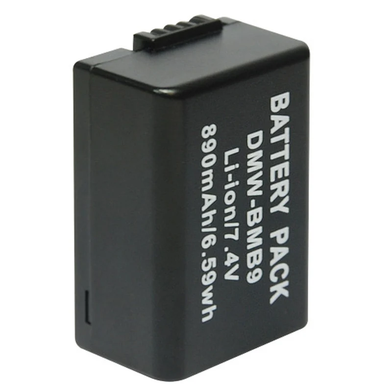 Blumax Batteria Compatibile per Panasonic DMW-BMB9 850MAH